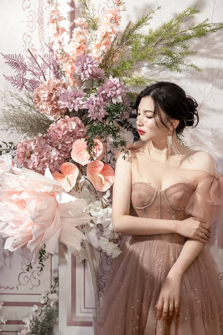 Blush Celestial Whispers Gown