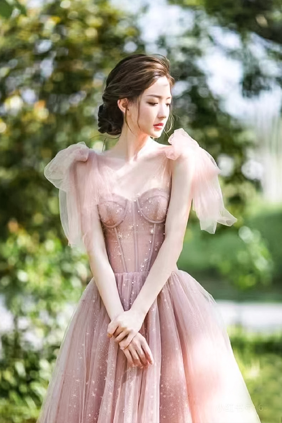 Blush Celestial Whispers Gown