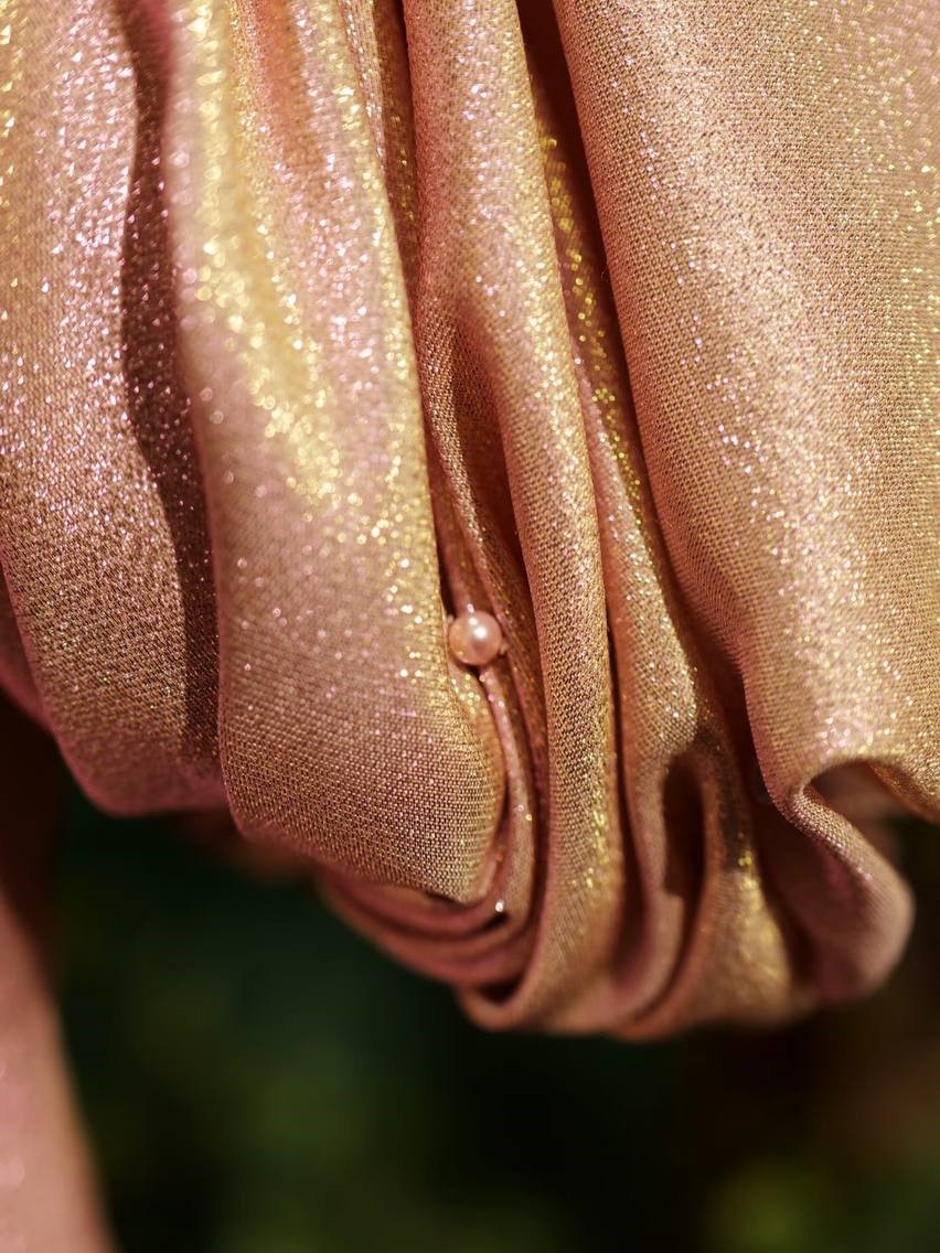 Petals Beneath Porcelain Light