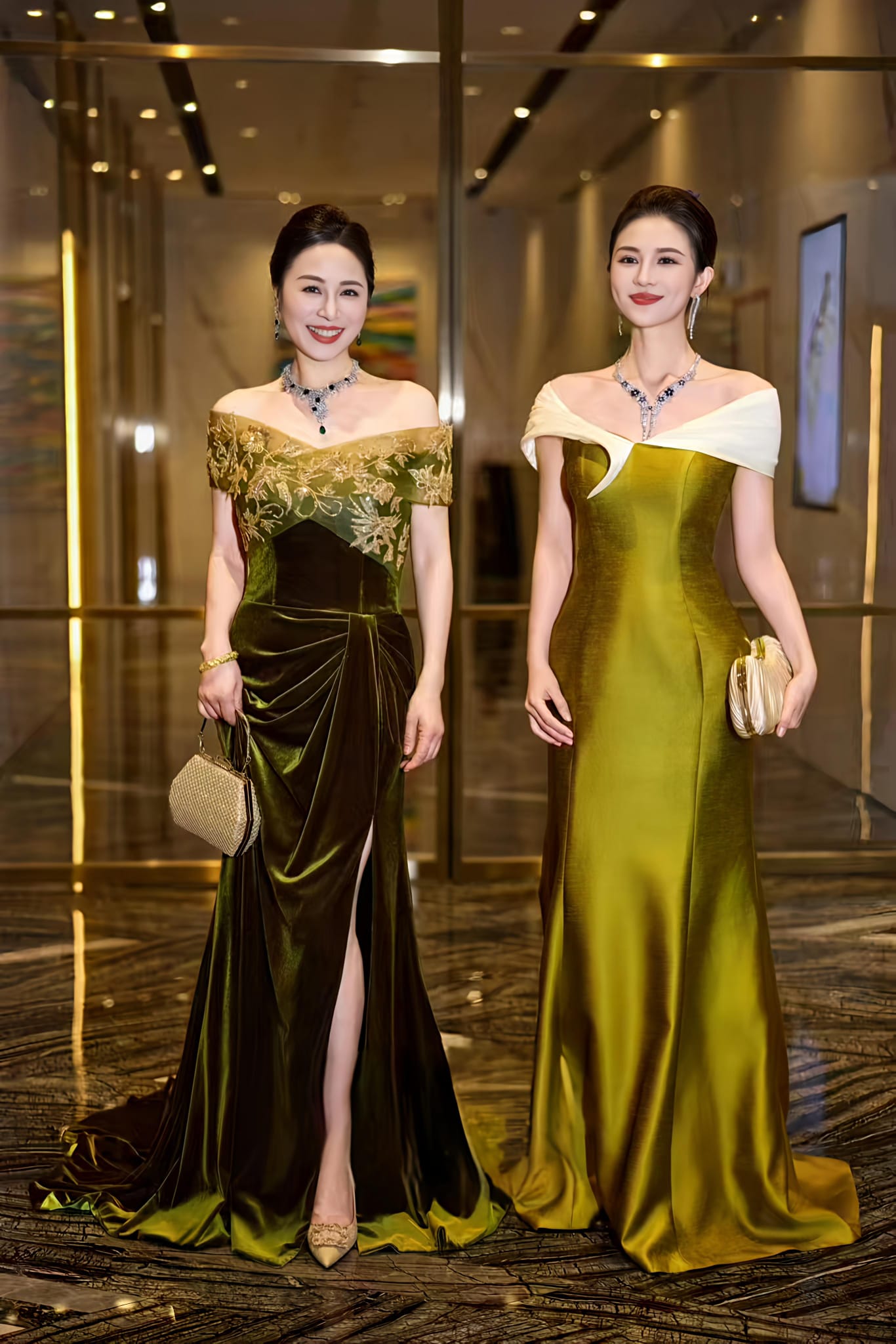 Emerald Majesty & Olive Luxe