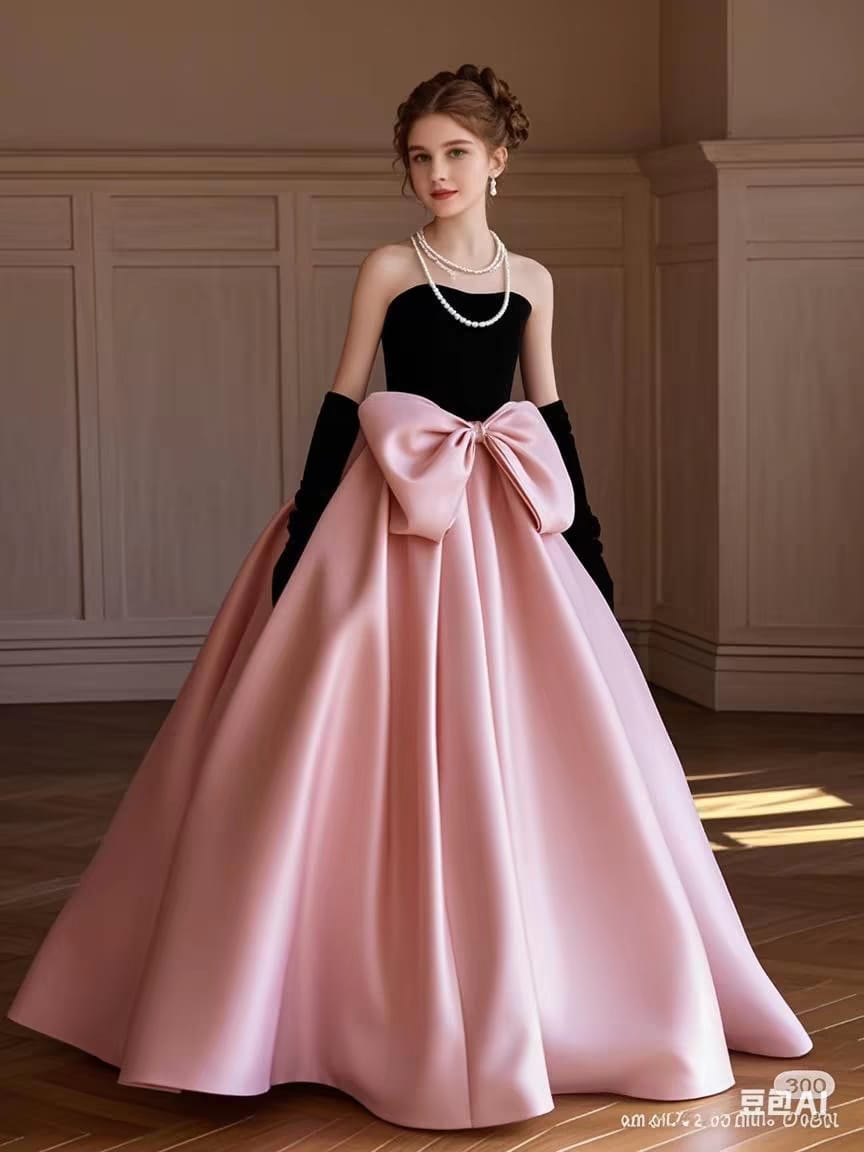 Noir Rose Debutante Gown