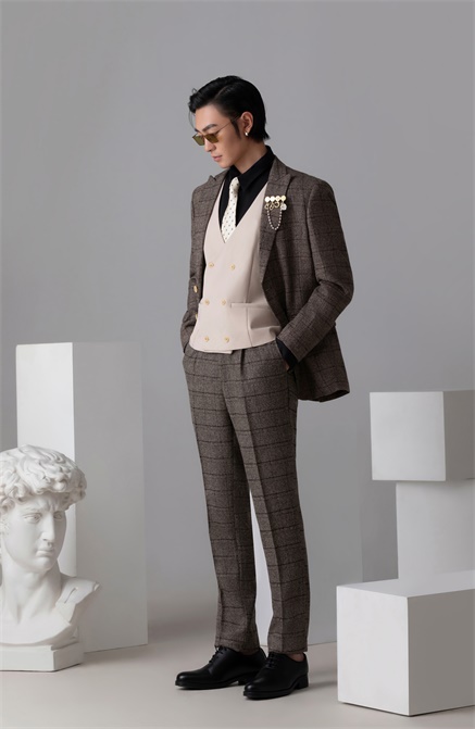 Artisan Mocha Double-Breasted